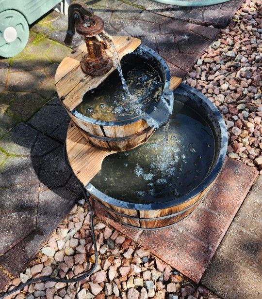 Barrel Fountain