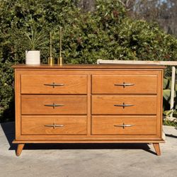 Lowboy Mid Century Modern Dresser by LA Period – MCM  – (FREE DELIVERY)