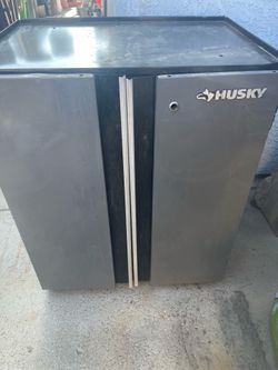 Husky metal storage container $1 obo