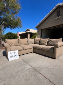 Free Delivery Room & Board Sectional