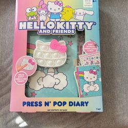 New hello kitty press and pop