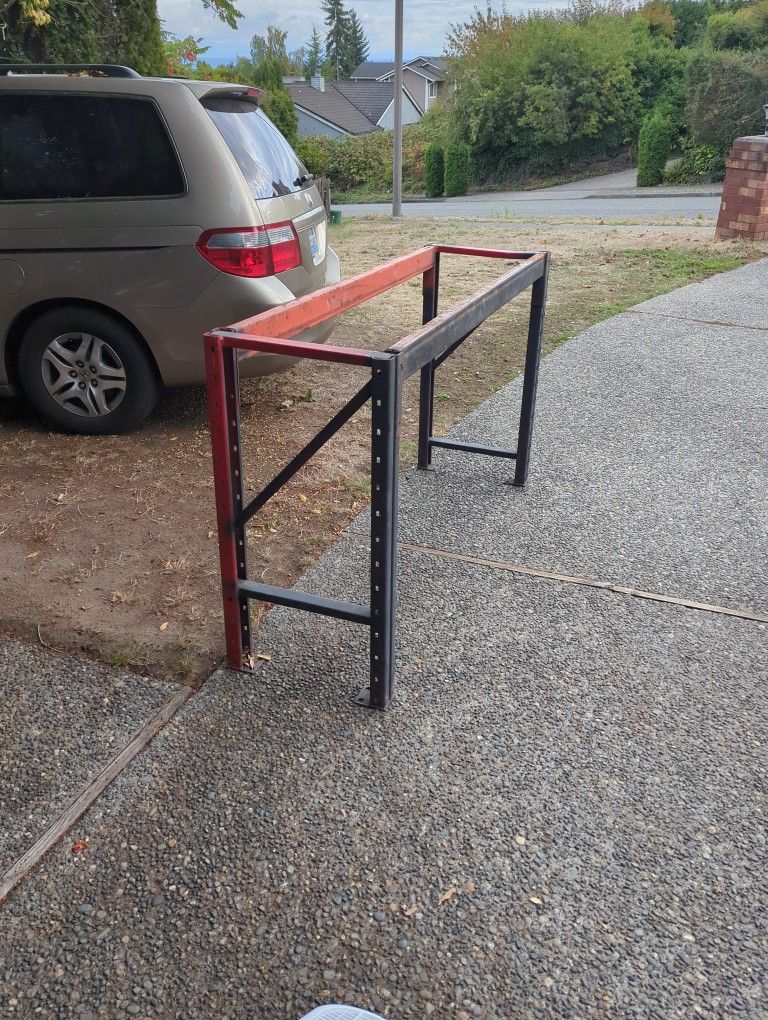 Pallet Rack Workbench