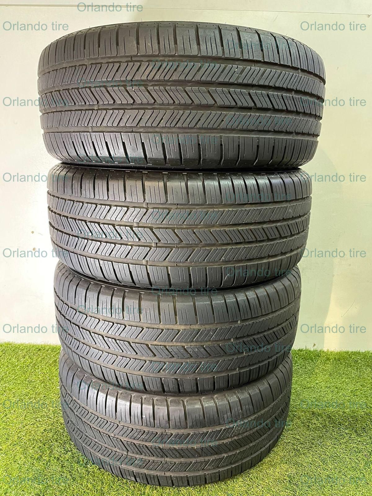 R489 245 45 19 102V Goodyear Eagle LS2 Run Flat 4 Used Tires 80% Life
