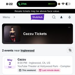 Cazzu Concert Tickets Inglewood Ca May 2
