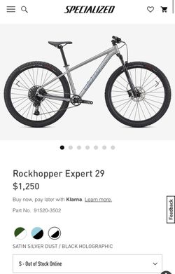 Vtt specialized cheap rockhopper expert 29