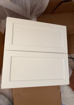 Brand new wall cabinets