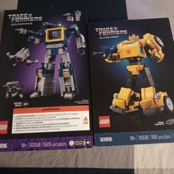 Lego Transformers Bumblebee Soundwave Bundle 