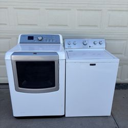 Washer and Dryer 