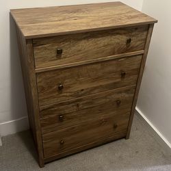 Tall wooden dresser