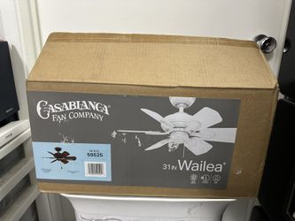 New Casablanca Ceiling Fan