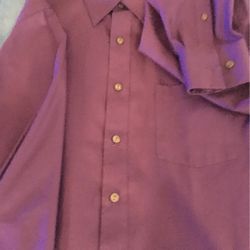 Dress Shirt Purple kC