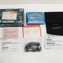 Sony Walkman WM-EX570 Cassette Player 20th Anniversary Model MINT