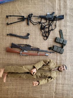 GI Joe with weapons