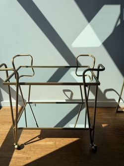 Gold Bar Cart