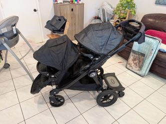 $50 Baby Jogger City Select Stoller Double Long