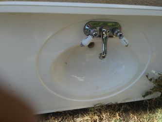 Counter top bathroom