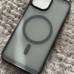 Supine magnetic IPhone 13 14 16promax Matte Black Phone Covers Military GradeDrop Protection Shockproof Magsafe