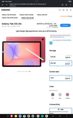 Samsung galaxy tab s10 lite