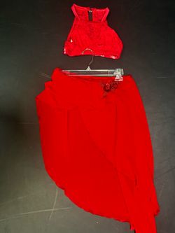 Kids Two Piece Dance Costume