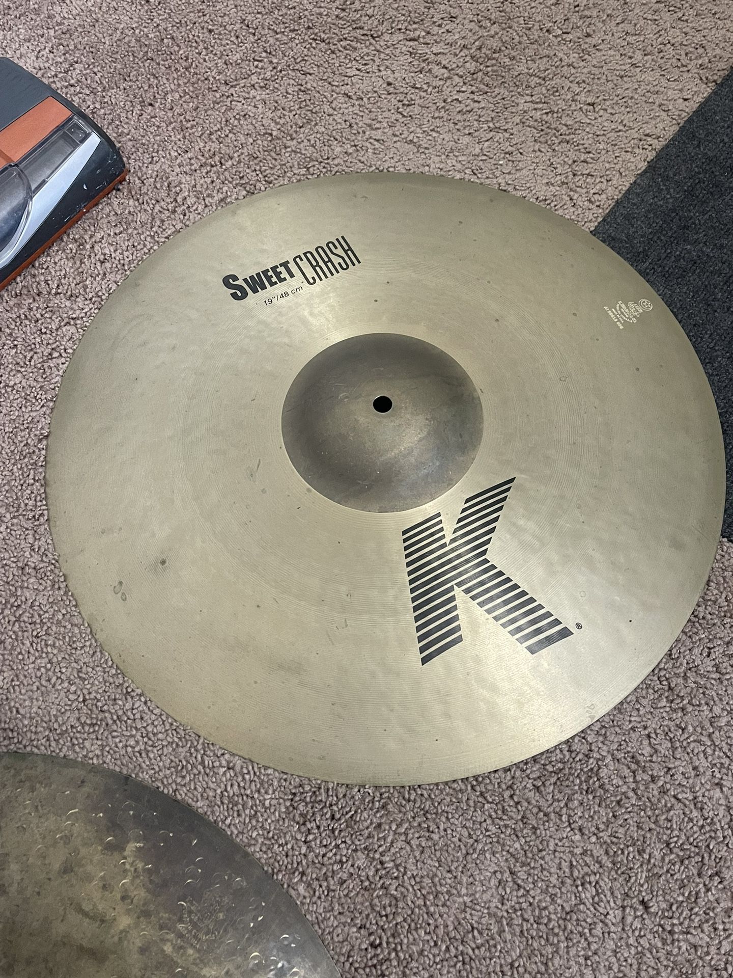 2019 Zildjian K Sweet Crash 19”/48 cm $250!!