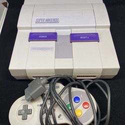 Super Nintendo SNES System Console 