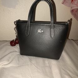 Coach Mini Black Tote 