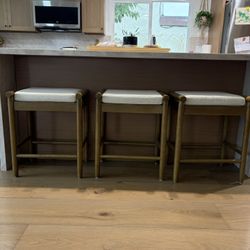 3 Brand New Counter Top Stools