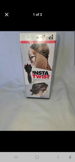 Scünci InstaTwist Braid Styler N.I.B Hair CurlerScünci InstaTwist Braid Styler N.I.B Hair Curler is a convenient and easy-to-use hair styling device t
