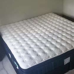 Colchón/mattress Tamaño King Size Con Box Spring 