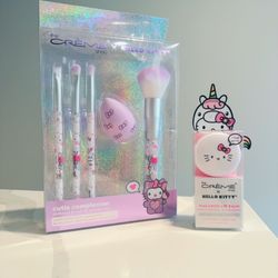 The Crème Shop Hello Kitty Makeup brushes & Macaron Lip Balm