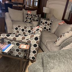 Three piece living room group just in time for the holidays for $1400 brand new grab and go no waiting hurry limited quantity