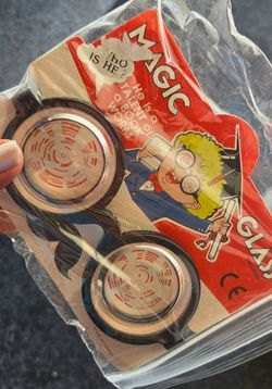 Crazy Round Halloween Costume Glasses