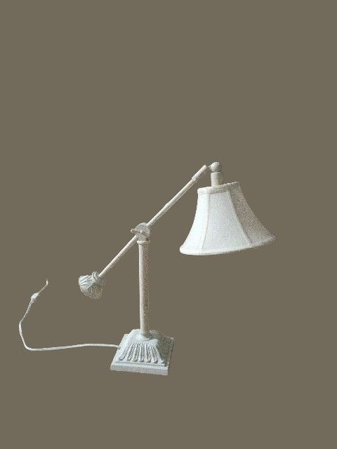 Side Table And Lamp