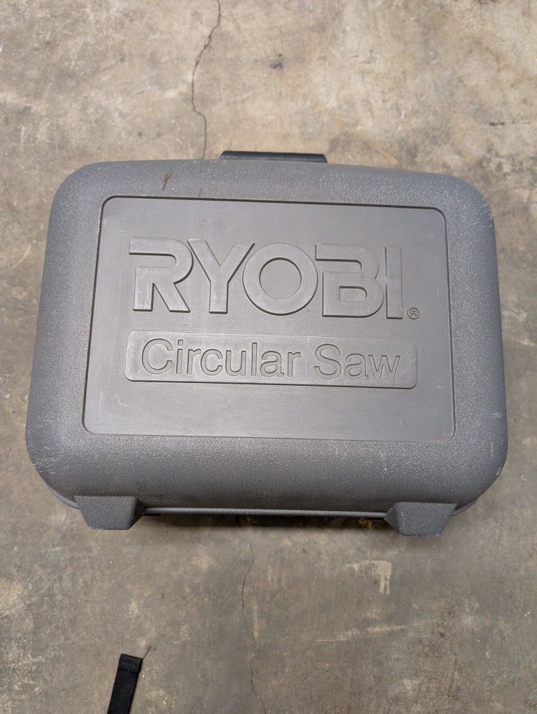 Ryobi 7-1/4" Corded Circular Saw With Laser CSB140LZ With Storage Box