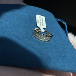 1.35 Carat VS G-H Natural Diamond Princess Cut Gold Ring