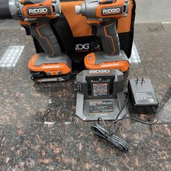 Ridgid Brushless Drill Set 