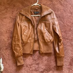 Brown Jacket (Fake Leather)