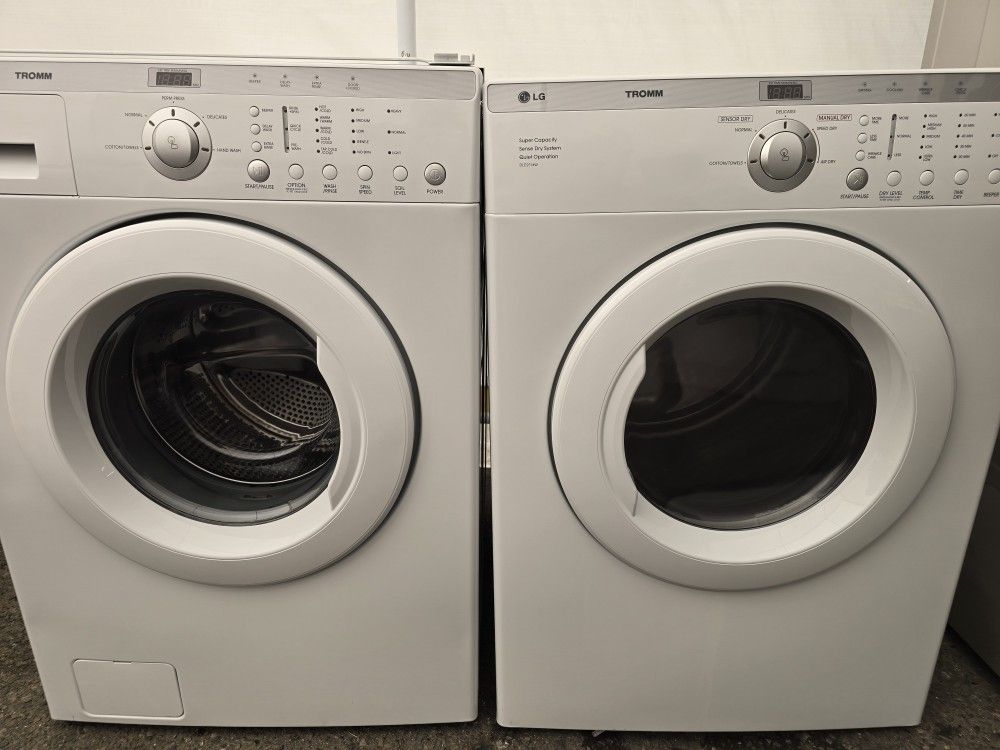 Washer and Dryer Set