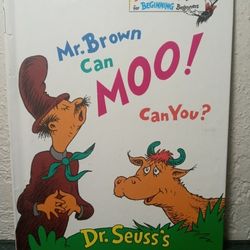 Dr. Seuss Mr. Brown Can Moo! Can You?