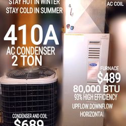 Ac Air Conditioner Coil Condenser Furnace 
