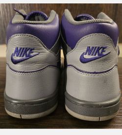 Nike High-Top Sneakers Grey and Purple