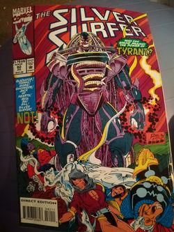 Silver surfer featuring tyrant comic