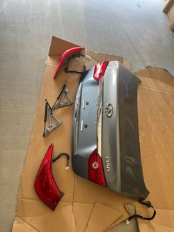 Q50 Trunk and Tail lights