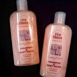 Set of 2 First Choice shampoo/body wash