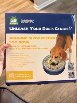 Slow feeder for dogs