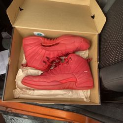 Jordan’s  12  Gym Red  Size 13
