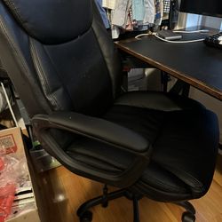 Leather Desk Chair 