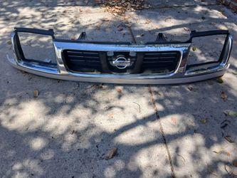 Nissan frontier grill and bumper filler