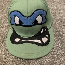 Vintage TMNT Hat Cap Fitted OSFA 