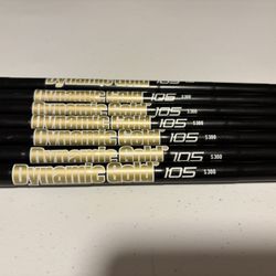 Dynamic Gold S300 Black Iron Shafts